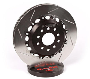 Front Two-Piece Slotted 15-inch Rotors 2015-2023 Mustang GT with Performance Pack