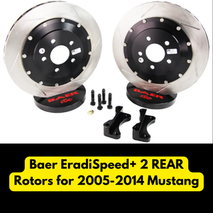 Baer EradiSpeed Plus 2 REAR Rotors for 2005-2014 Mustang