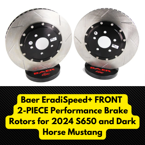 Baer EradiSpeed+ FRONT 2-Piece Performance Rotors for 2024-2026 S650 P ...
