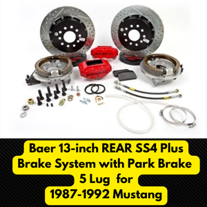 13-inch REAR SS4 Plus Brake System with Park Brake 5 Lug 1987-1992