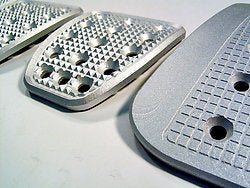 RPI Designs > 2005-2009 Ford Mustang Interior Accessories > 2005-14 Mustang Aluminum Pedal Covers