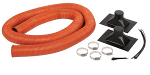 3-inch Universal Brake Duct Inlet and Silicone Hose Kit