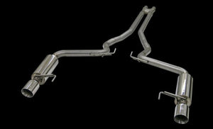 Bassani Cat Back Exhaust with X Pipe for 2015-2019 Mustang