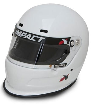 Impact Racing Charger Helmet - SA2020 (White)